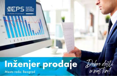 Otvoren konkurs za poziciju Inženjer prodaje