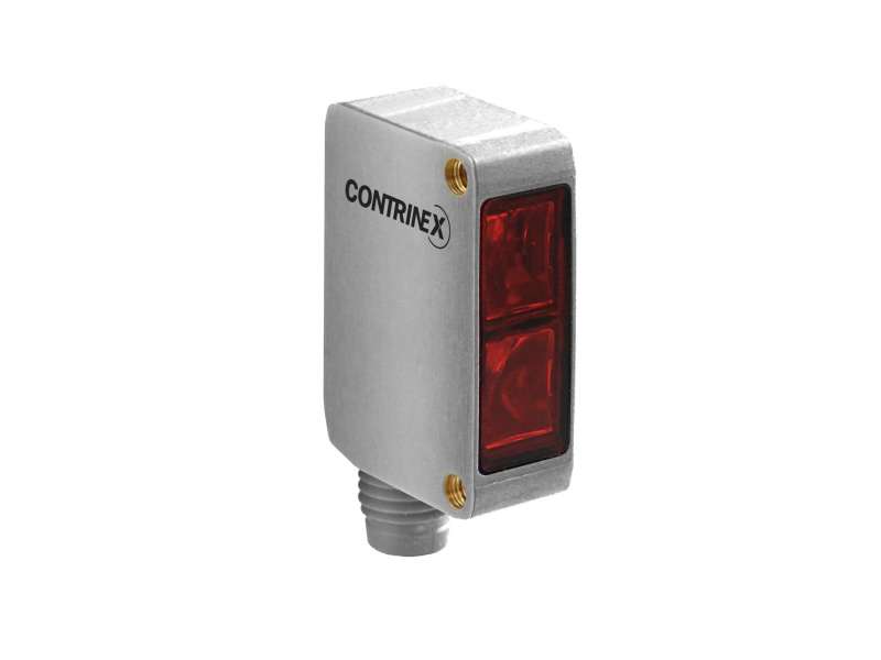 CONTRINEX Basic Smart Diffuse 5...1200 mm Stainless steel V2A IO Link only LED, red 630 nm, ISTR-C23MP-NMS-A0