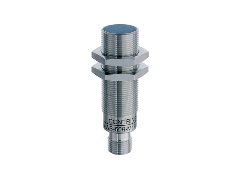 CONTRINEX Induktivni senzor sa analognim izlazom, M18, 10mm merni opseg, M12 4-pina ,  DW-AS-509-M18-002;330-020-393