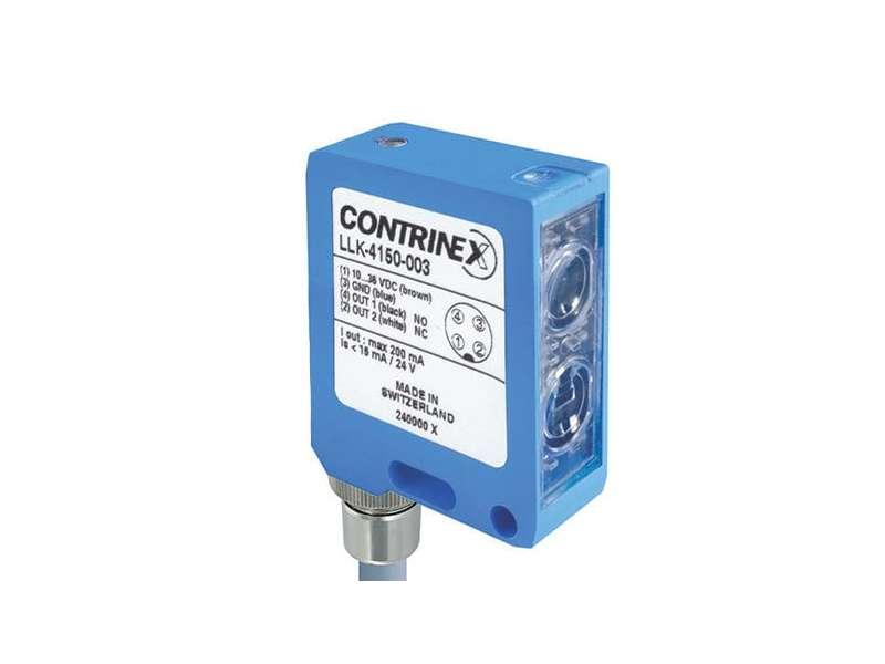 CONTRINEX Standard Through beam 40 x 50 50000 mm PBTP 3 turn pot. LED, red 640 nm - LLS-4150-003; 620-000-606