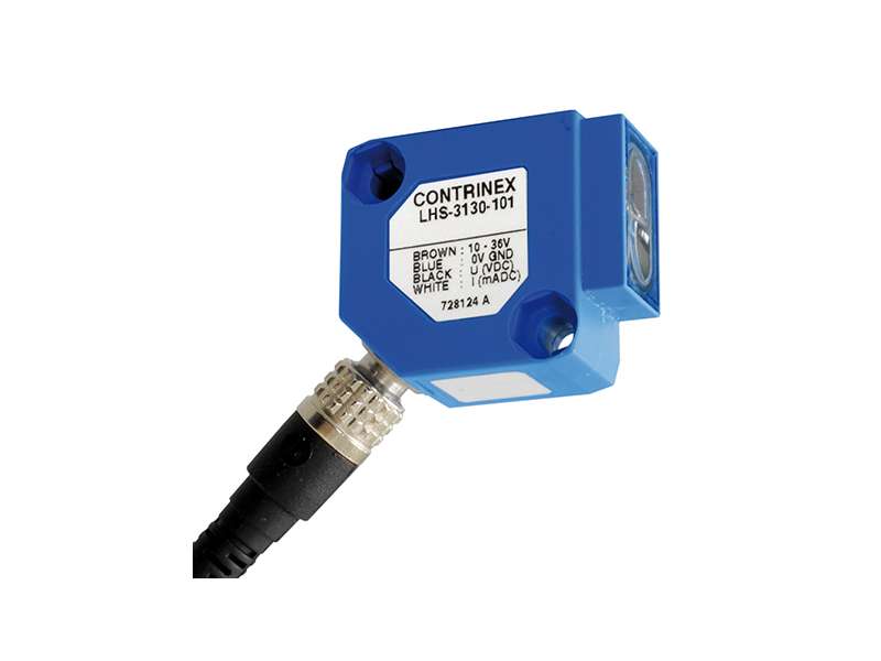 CONTRINEX Standardni fotoelektrični senzor, background suppression,  30x30mm, NPN,  IP67,LHS-3130-101  ; 620-600-009