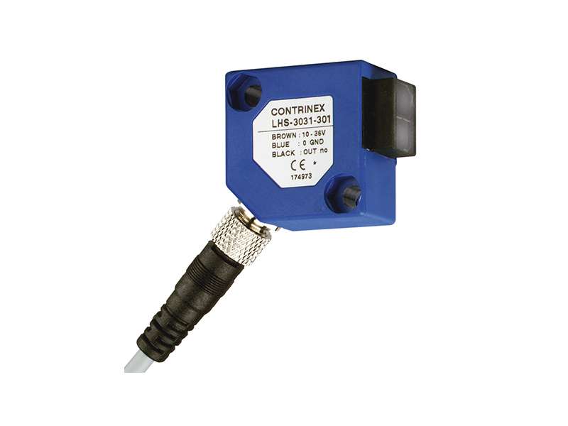 CONTRINEX Standardni fotoelektrični senzor, background suppression,  30x30mm, NPN,  IP67,LHS-3131-301  ;620-600-001