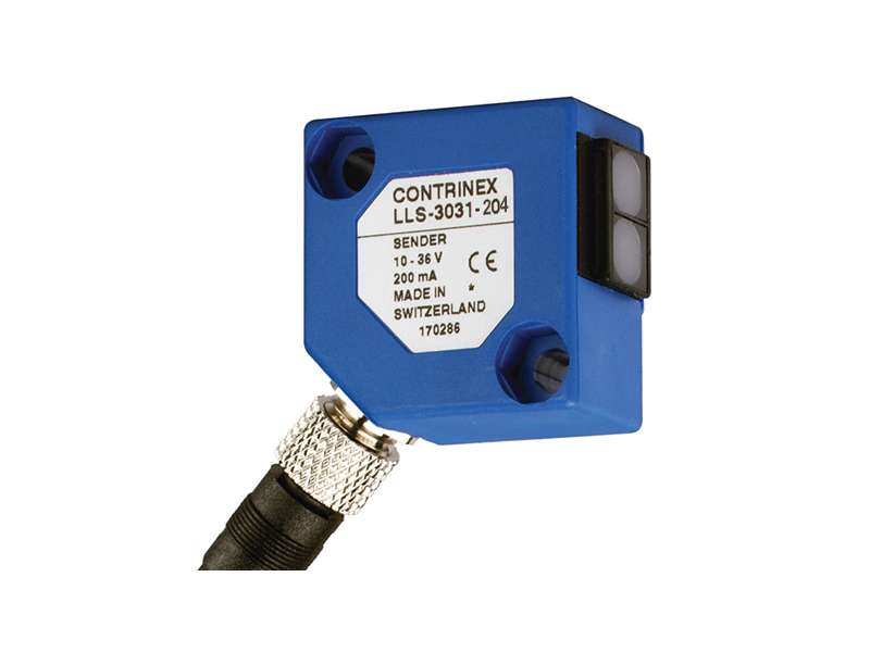 CONTRINEX Standardni fotoelektrični senzor, through-beam,  30x30mm, PNP,  IP67, LLS-3031-204 ; 620-100-440