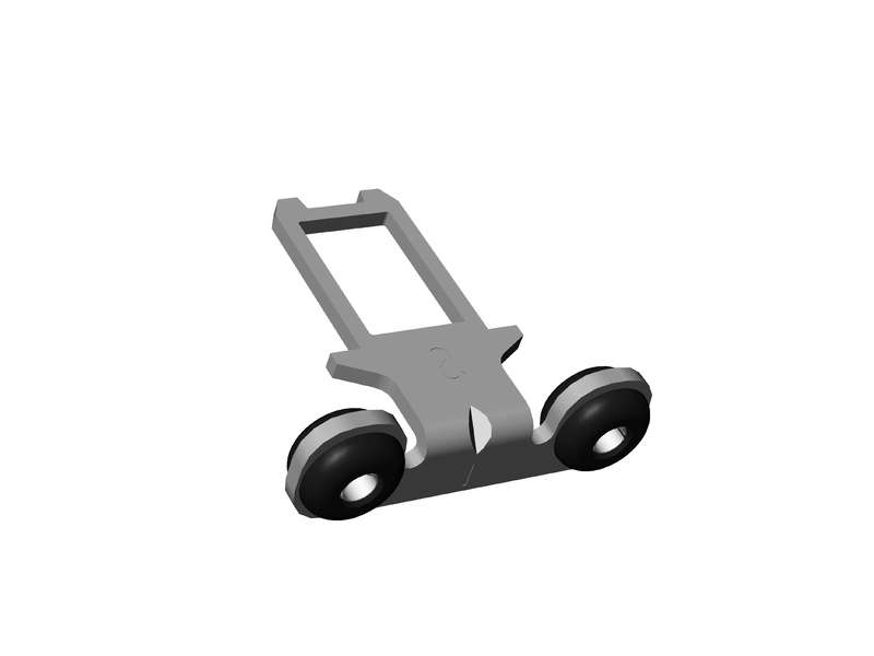 EUCHNER Actuator S, bent, for safety switch SGA/SGP/STA/STP/STM, BETAETIGER-S-WQT-SN; 095740
