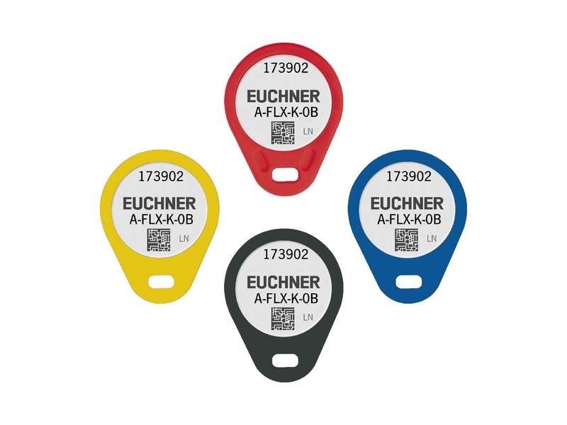 EUCHNER CKS2 Key A-FLX-K-0B-173902, customer-specific packaging unit 4 keys