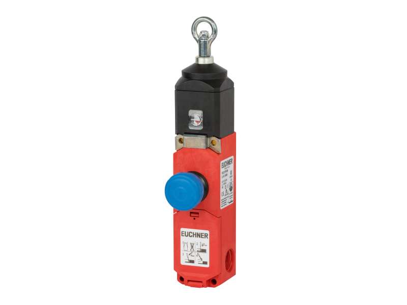 EUCHNER Rope pull switch with pull-to-reset button for EMERGENCY STOP device, pull lug, RPS3131PR175M;. 088889