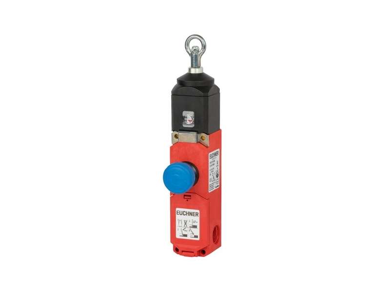EUCHNER Rope pull switch with pull-to-reset button for EMERGENCY STOP device, pull lug, RPS3131PR300M; 088890