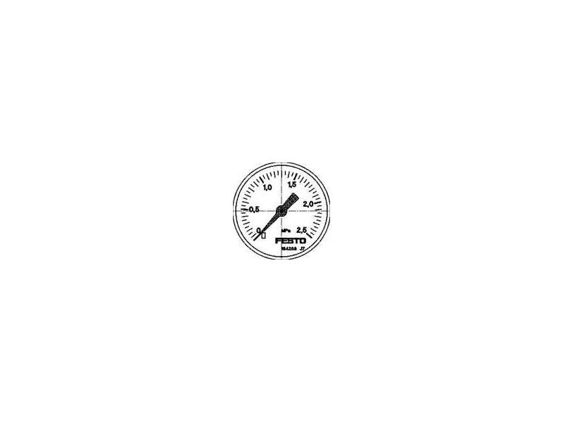 Festo Pressure gauge MA-50-2,5-1/4-EN ; 162837