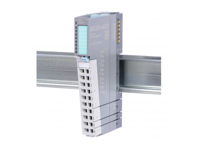 Helmholz Analog input module – AI 4 x I, 0/4–20mA, ±20mA, 12 Bit