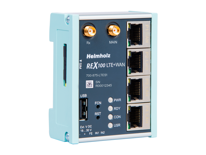 Helmholz REX 100 LTE + WAN; 700-875-LTE51