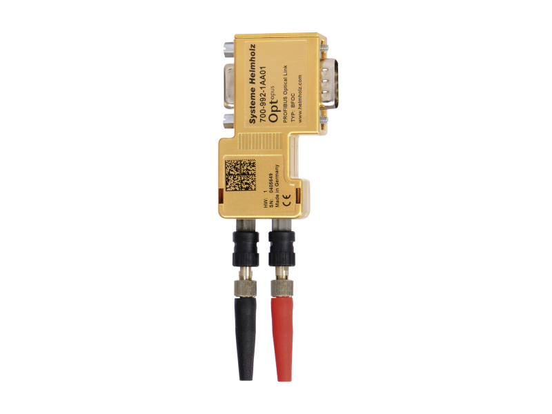 Helmholz OPTopus, PROFIBUS Optical Link, BFOC, 650 nm, POF/PCF, incl. instructions, POF connectors
