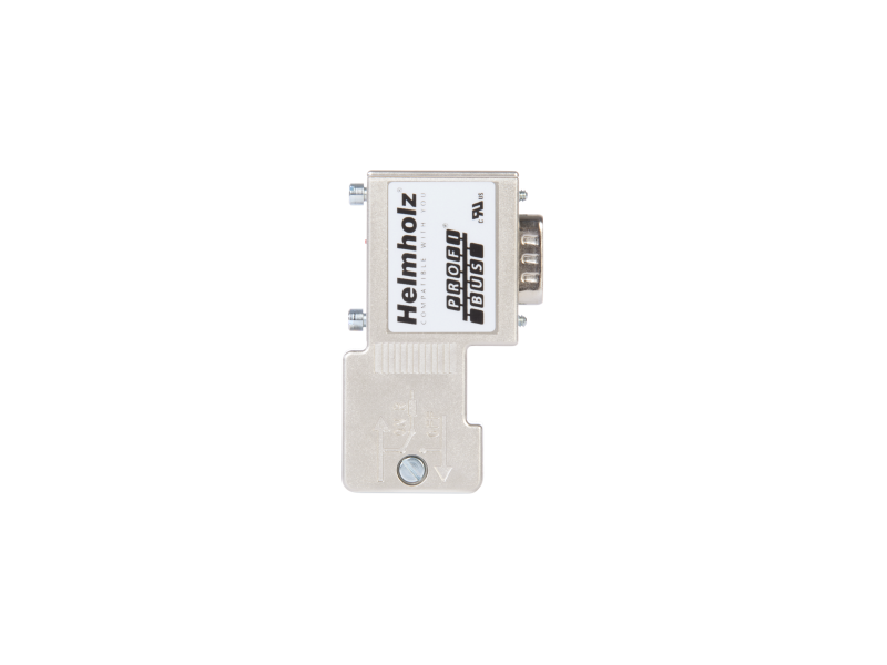 Helmholz PROFIBUS connector, 90°, screw terminal connector, without PG, incl. installation instructions