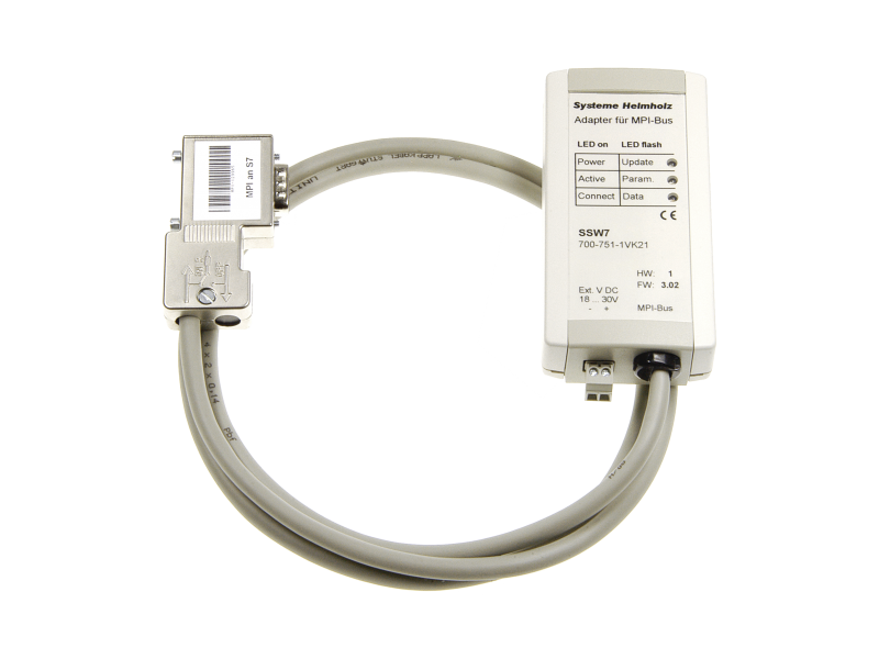Helmholz SSW7, MPI programming adapter RS232, incl. 3 m programming cable, CD with software, manual