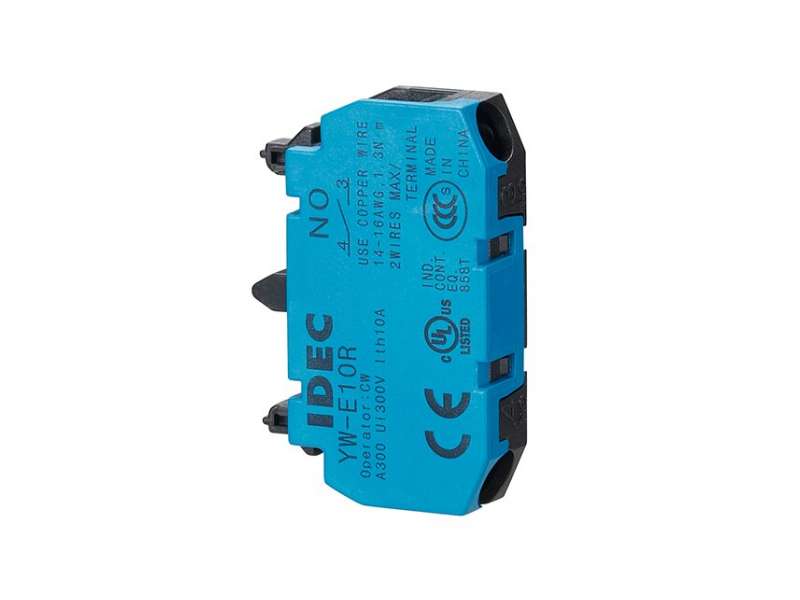IDEC Accessories / for CW series, contact bloc, 1 NO; YW-E10R