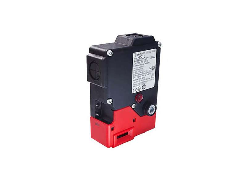 IDEC HS1L Full-size Locking, Safety Switch Solenoid Lock, M20, Red LED; HS1L-DQ7Y4KMSRM-R