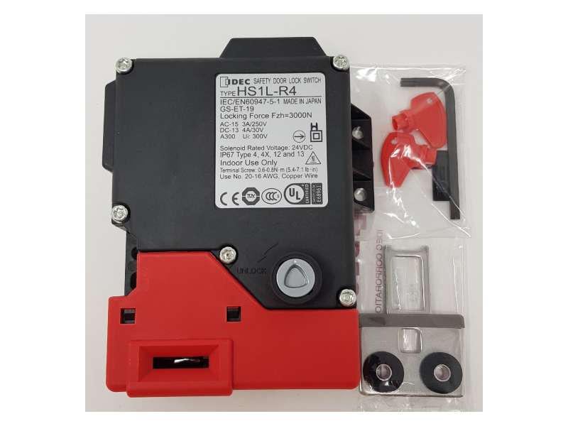 IDEC HS1L SERIES_Safety SW, Door Interlock Switch; HS1L-RKMRP-1-TK2787