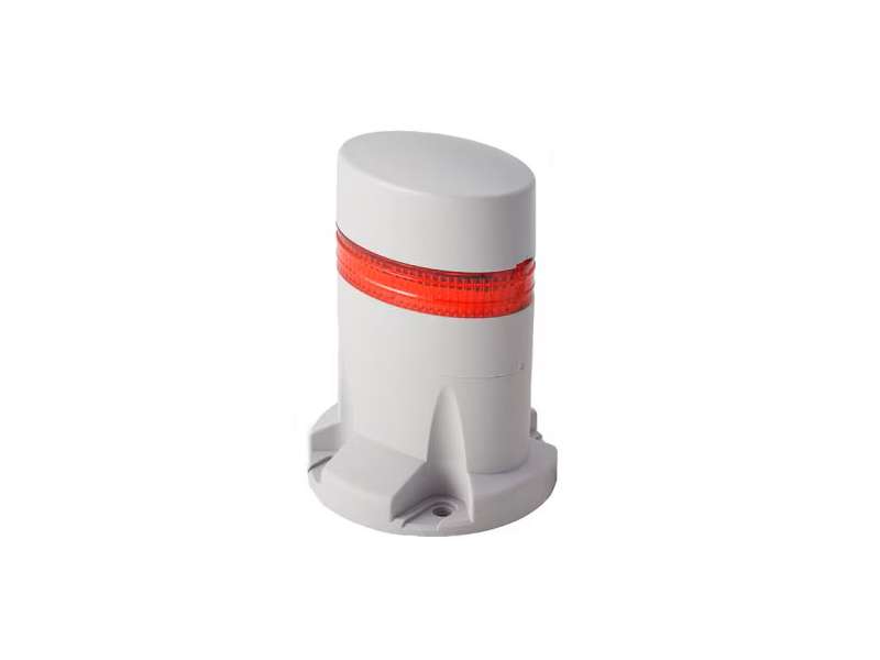 IDEC LED Tower Direct Mount 1 Tier - red; LD6A-1DQW-R