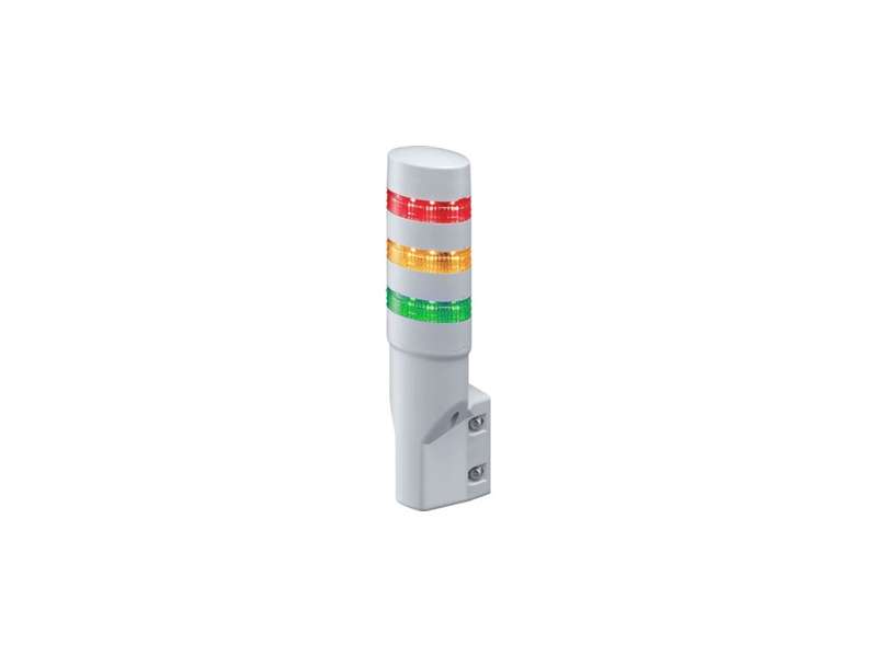 IDEC LED Tower Frame Mount 3 Tier - red yellow green; LD6A-3GQW-RYG