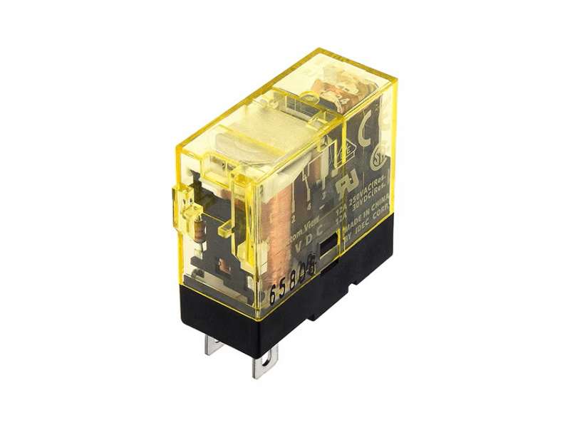IDEC RJ Slim General Purpose Relay 1P, 230V AC, 12A, with LED; RJ1S-CL-A230