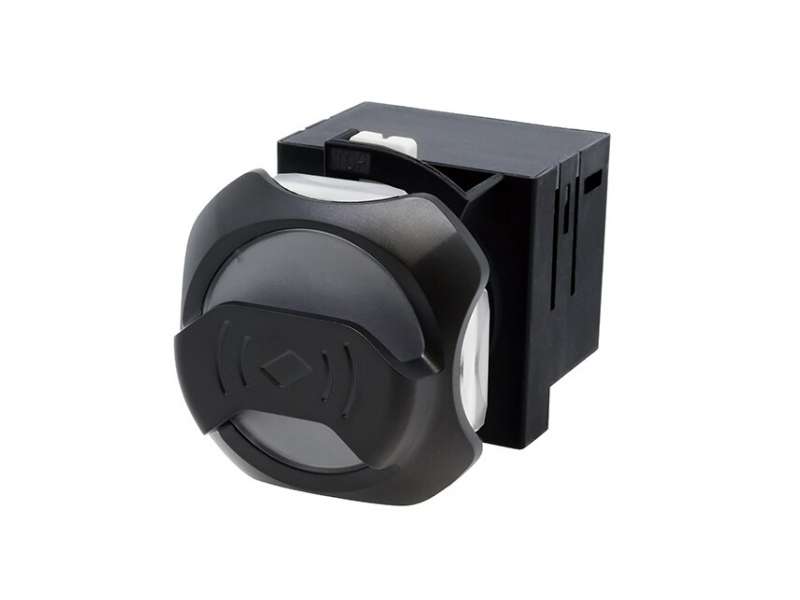 IDEC Smart RFID Reader ø22 KW2D series main unit with holder; KW2D-RH100Q4E