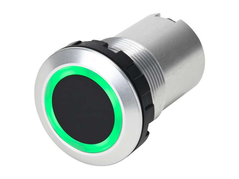 IDEC Touchless switch (Metal bezel, with timer); CW4H-DM1TGR-C