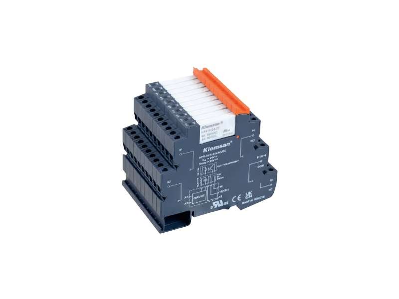 Klemsan 1 C/0 6A PLC Relay KPR-SCS-24VAC/DC-1C, 1pc; 271019
