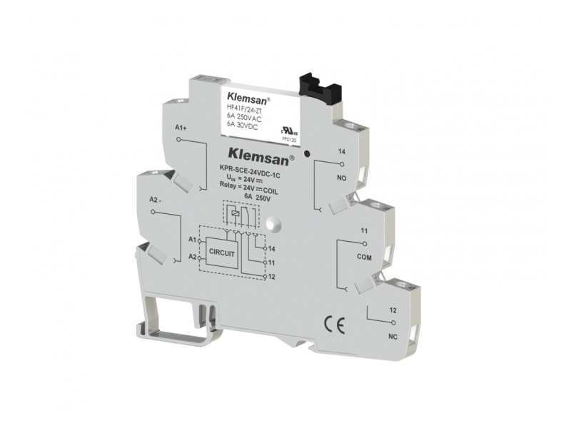 Klemsan 1C/O Plc Relay 24VDC ; 270814