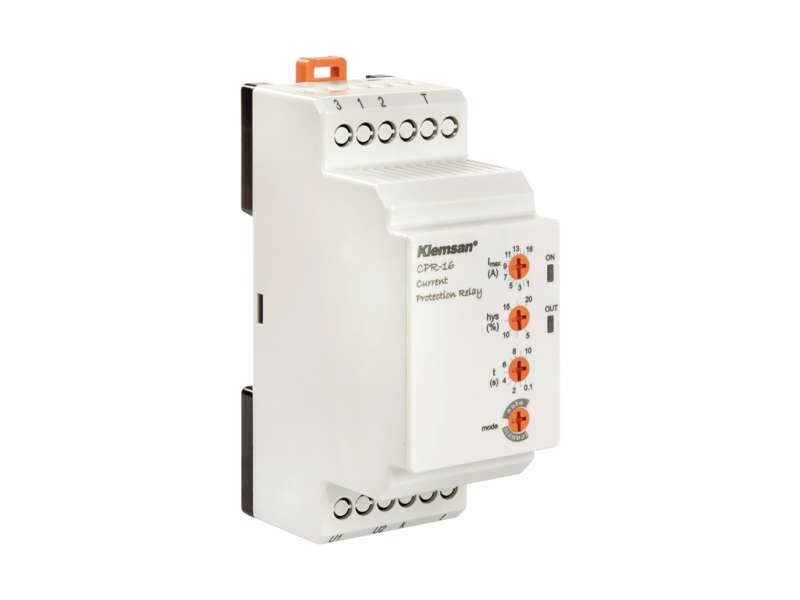 Klemsan Current monitoring relay CPR-16, 1..16A AC ; 270270