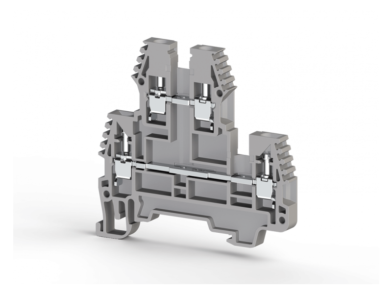 Klemsan Dvospratna redna stezaljka PIK N 2.5mm² ; 317109