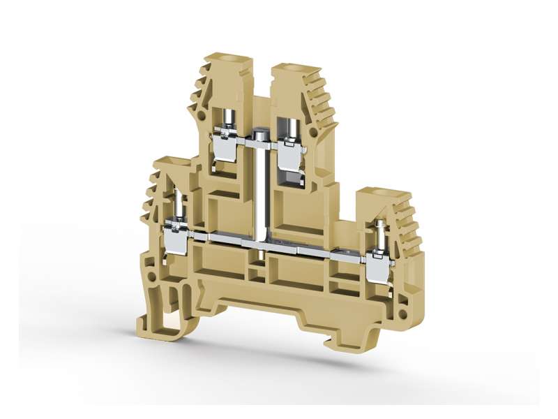 Klemsan Dvospratna redna stezaljka PIK NK 2.5mm² ; 317129