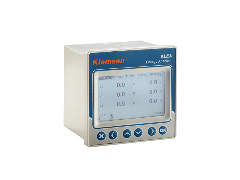 Klemsan Energy analyzer with 4 analog outputs KLEA 324P, 0-6A CT; 606103