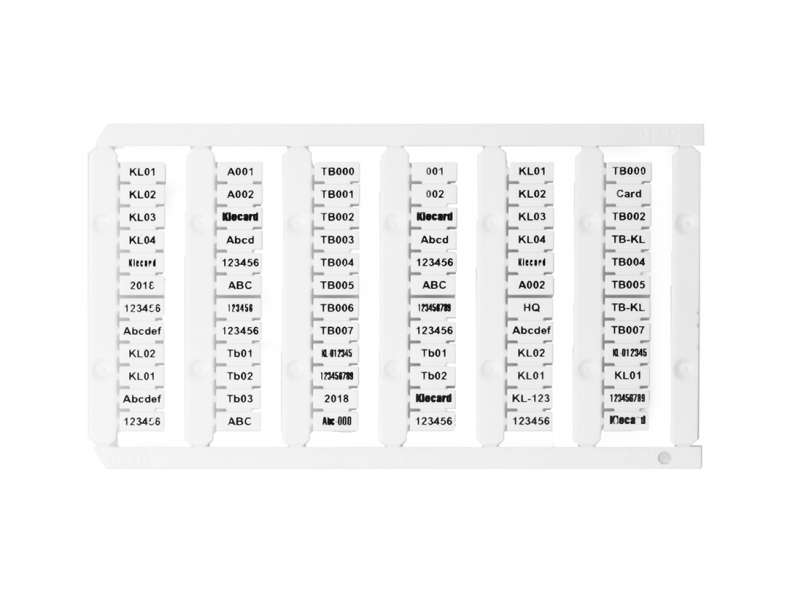 Klemsan Oznake za obeležavanje prazne D-NS 6x10 ; 812250