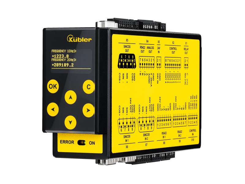 Kuebler Safe speed monitors Safety-M compact SMC2.2 ; 8.SMC2.2XA.241