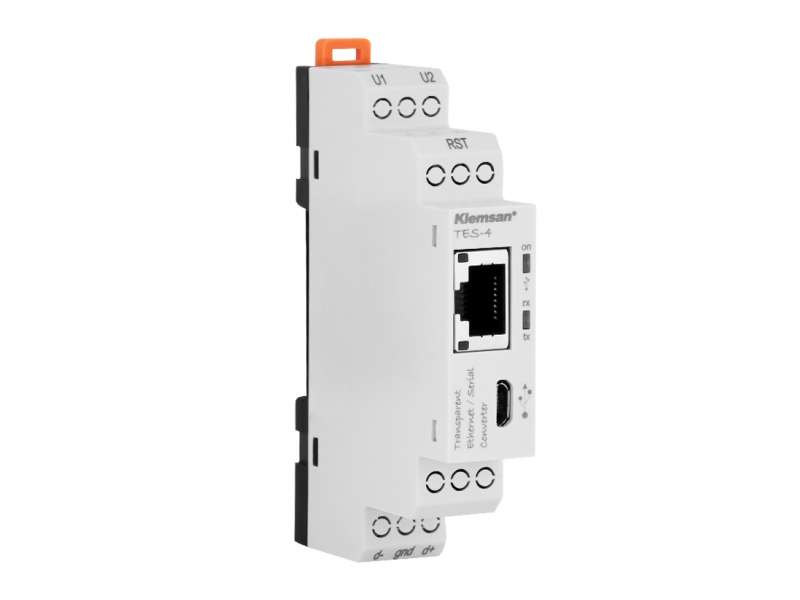 Klemsan Transparent Ethernet/Serial Converter  TES-4; 601410