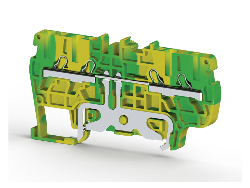 Klemsan Utična stezaljka sa 1 ulaznim i 2 izlazna terminala za uzemljenje PYK 2.5CT ;336540