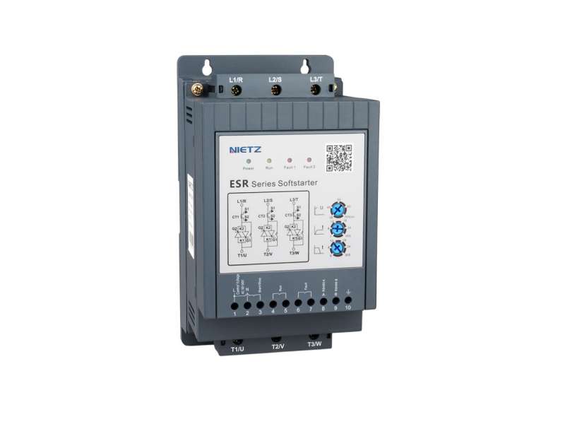 NIETZ Soft starter ESR serije, 1.1kW, za monofazni motor 220 V ; ESR2206-A-1P1