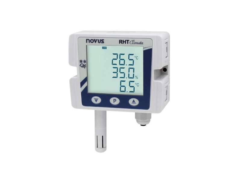 NOVUS RHT Climate-WM-LCD temp/humid, RS485, 4-20mA/0-10Vdc; 8804000101