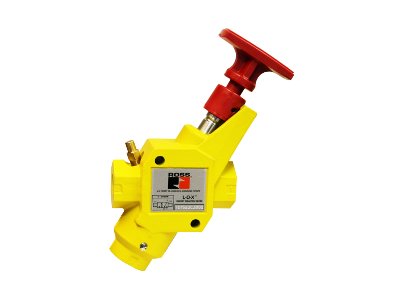 ROSS EUROPA Manual Lockout L-O-X Valve Classic ; YD1523C5002