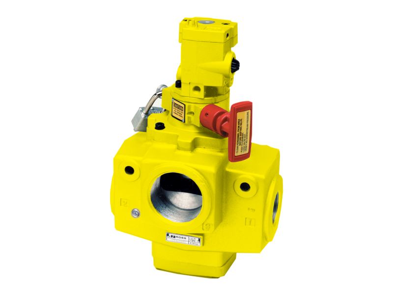ROSS EUROPA Piloted Valves with Manual L-O-X® Control ;Y2773A2072W