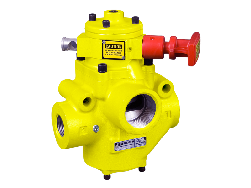 ROSS EUROPA Piloted Valves with Manual L-O-X® Control  ; Y2783A6006