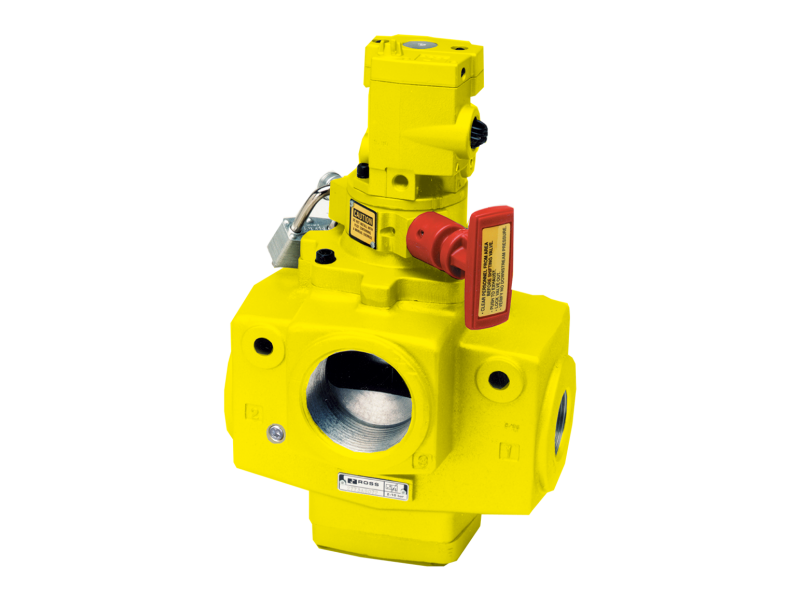 ROSS EUROPA Piloted Valves with Manual L-O-X® Control  ; YD2773A4082W