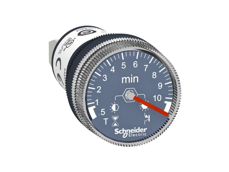 Schneider Electric 24 VDC tajmer za montažu na ploču jedna funkcija 0.5 s..10 min kašnjenje;XB5DTB24