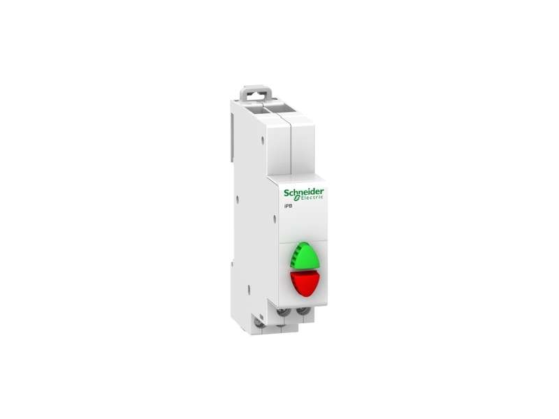 Schneider Electric Acti9 iPB 1NO-1NC dvostruki taster zeleni/crveni; A9E18034