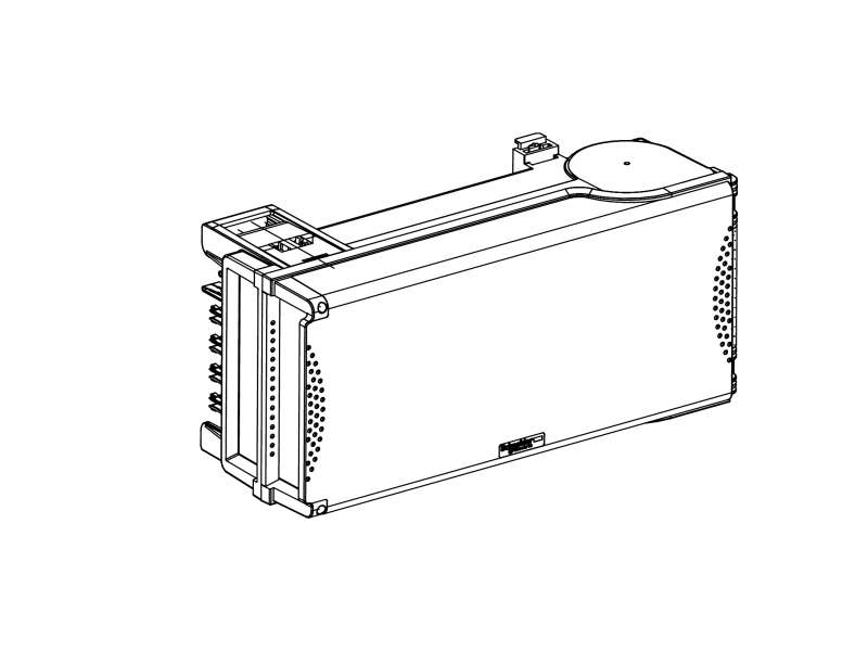 Schneider Electric Canalis - utična kutija za NF osigurače - 22 x 58 mm - 100 A sa izol.- 3L + PEN
