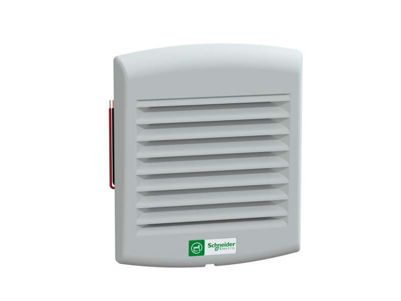 Schneider Electric ClimaSys ventilator IP54, 38m3/h, 24V DC, sa izlaznom rešetkom i filterom G2; NSYCVF38M24DPF