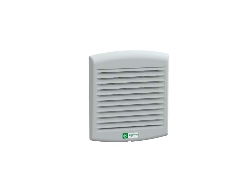 Schneider Electric ClimaSys ventilator IP54, 85m3/h, 24V DC, sa izlaznom rešetkom i filterom G2; NSYCVF85M24DPF