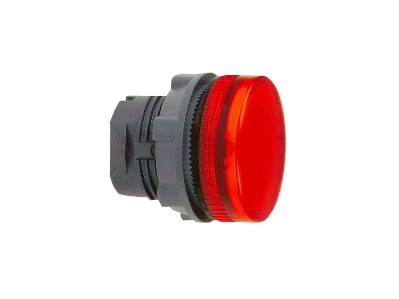 Schneider Electric Crvena glava signalne lampice Ø22 koncentrična sočiva za integrisan LED;ZB5AV043S