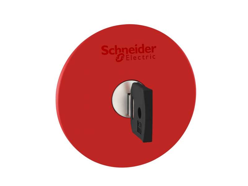 Schneider Electric Crvena Ø60 glava tastera za nužno isklj. Ø22 okidanje i zadrš.otpuštanje zakret.;ZB4BS964