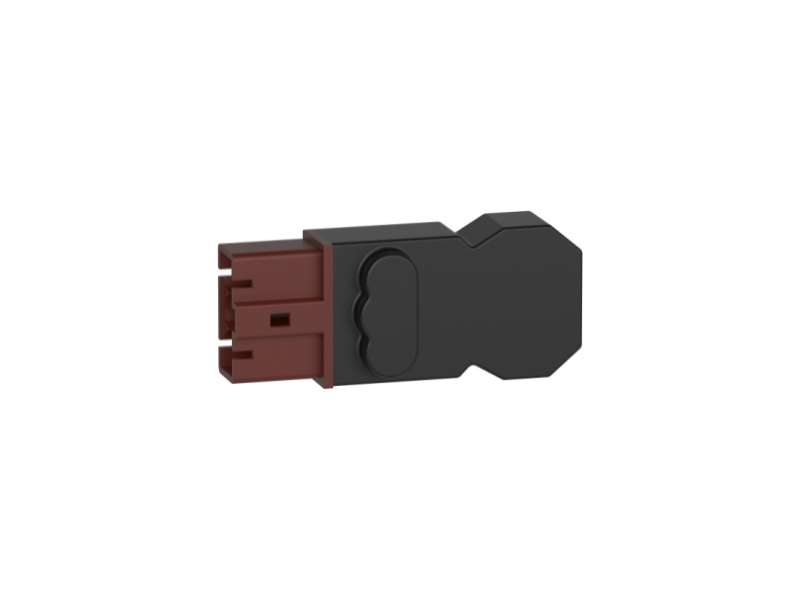 Schneider Electric DC male connector for Multi-fixing LED lamps, 3P, screw connection, 250V/16A;NSYLAMDCM
