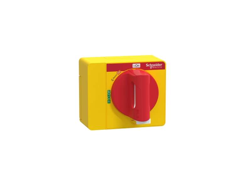 Schneider Electric Direktna zakretna ručica, ComPacT NSXm, crvena ručica na žutoj pozadini, IP40;LV426931T